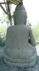  Product image 6 of the product “Seated Buddha Dharmachakra, 206 cm Height, Basanite, Natural Green ”